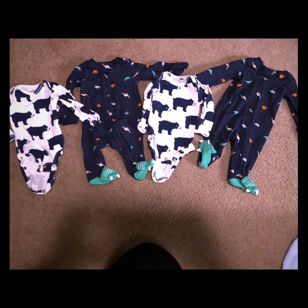 Twin bundle of clothes